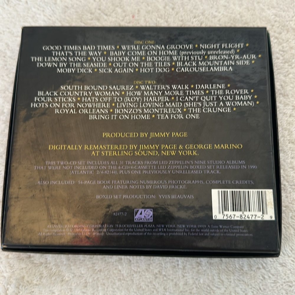 LED Zeppelin Boxed Set 2 1993 2-CD Album Set - Picture 9 of 9